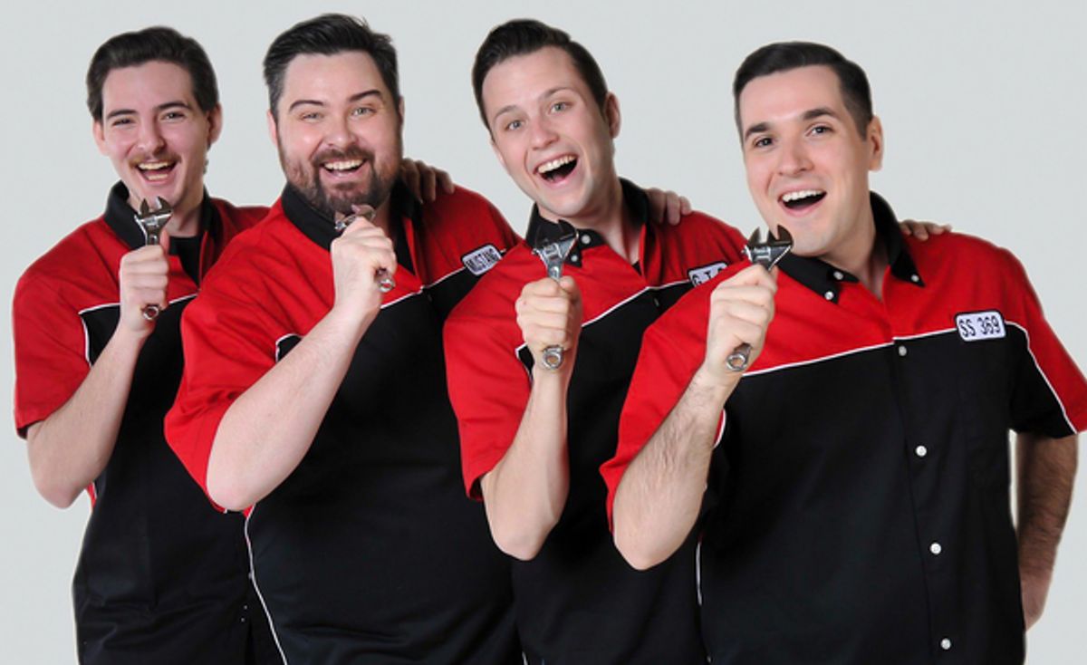 Miguel Ragel Wilson, Jerry Lee, Griffin Barr and Stephen Markarian at 