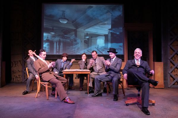 Chris Vettel (R) as Ben Marino with the Ensemble
 Photo