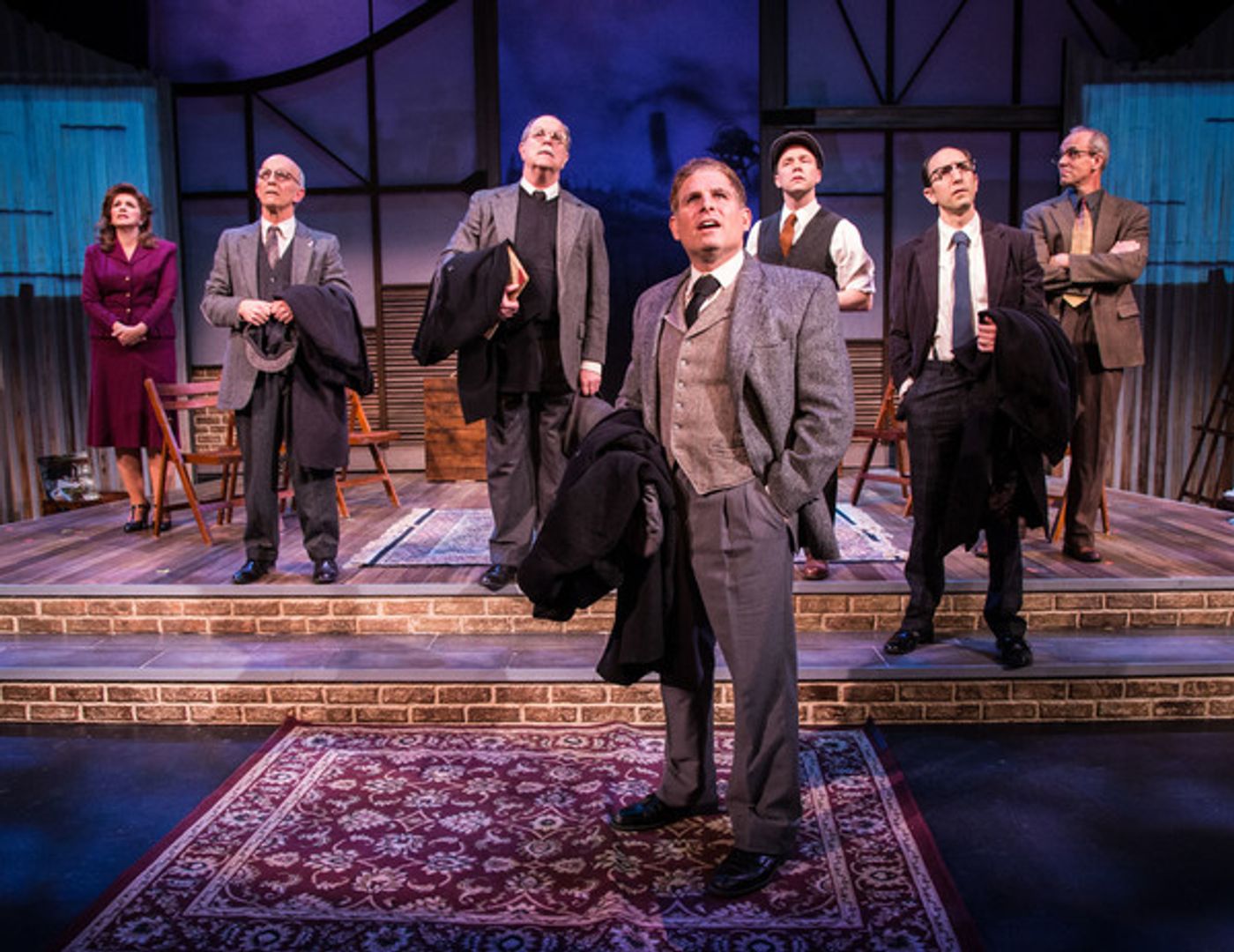 Photo Flash: First Look At THE PITMEN PAINTERS At Theatrical Outfit  Image