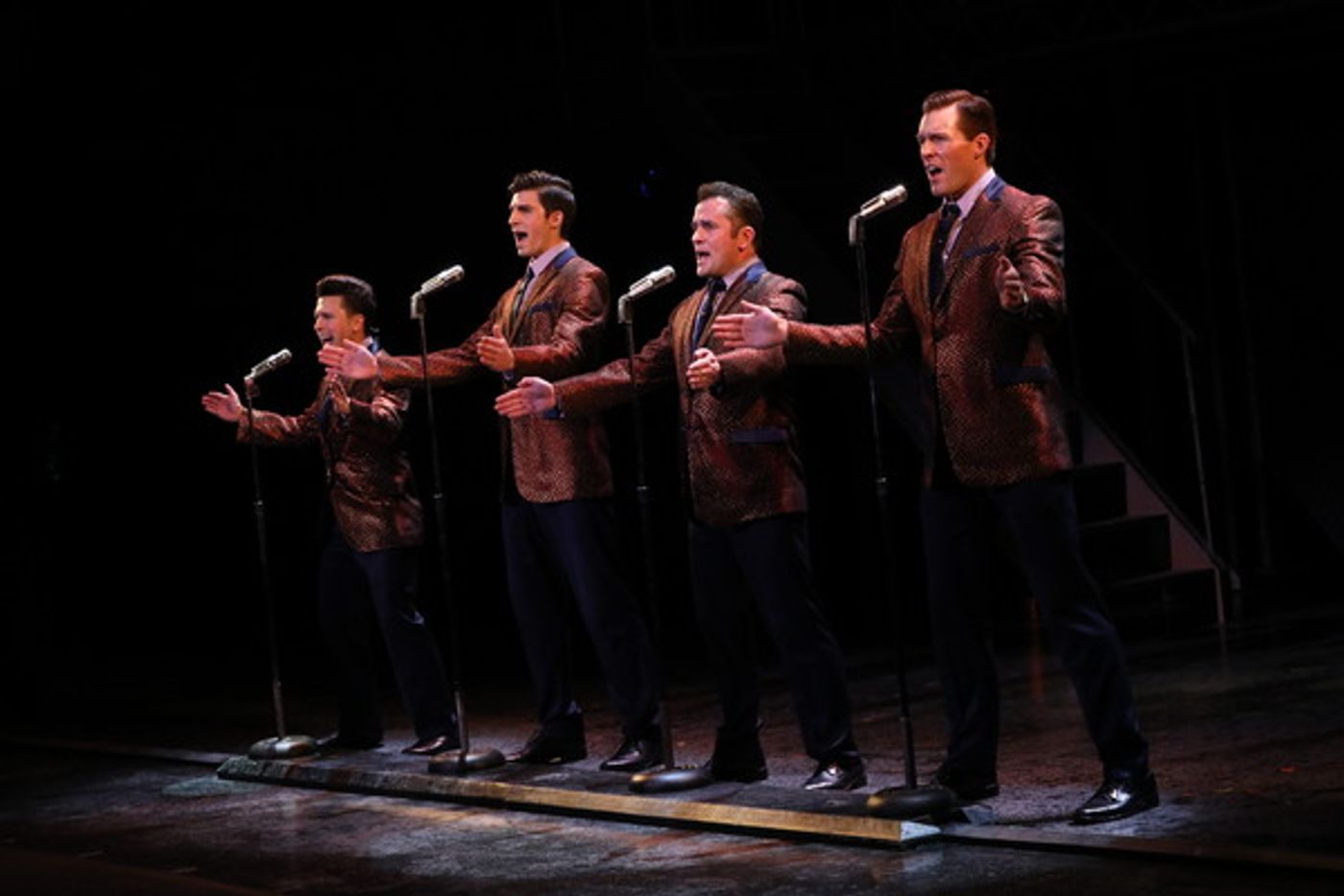 Review: JERSEY BOYS: THE STORY OF FRANKIE VALLI & THE FOUR SEASONS, Oh, What a Night! at Theatre League, Broadway in Wichita  Image