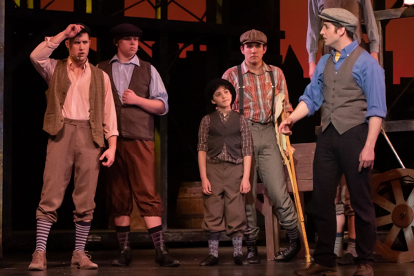 Photo Coverage: Extra Extra! NEWSIES Come to the Gallery Players  Image