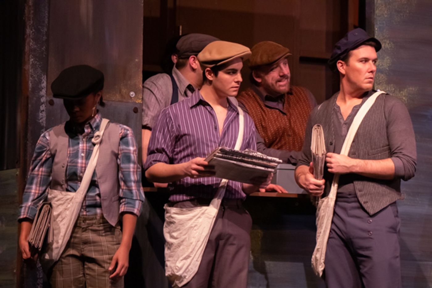 Photo Coverage: Extra Extra! NEWSIES Come to the Gallery Players  Image