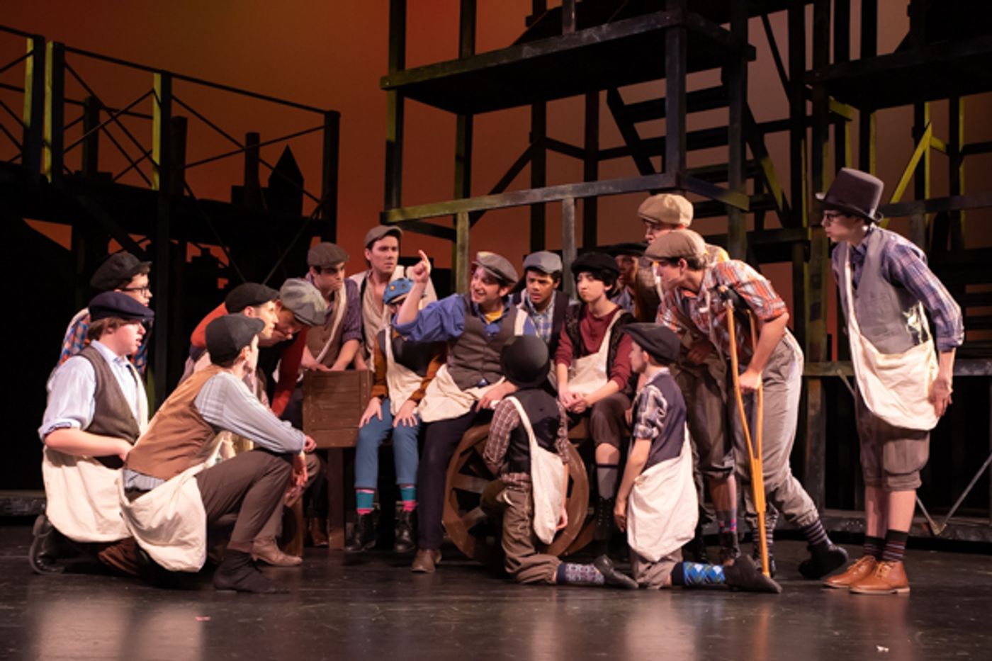 Photo Coverage: Extra Extra! NEWSIES Come to the Gallery Players  Image