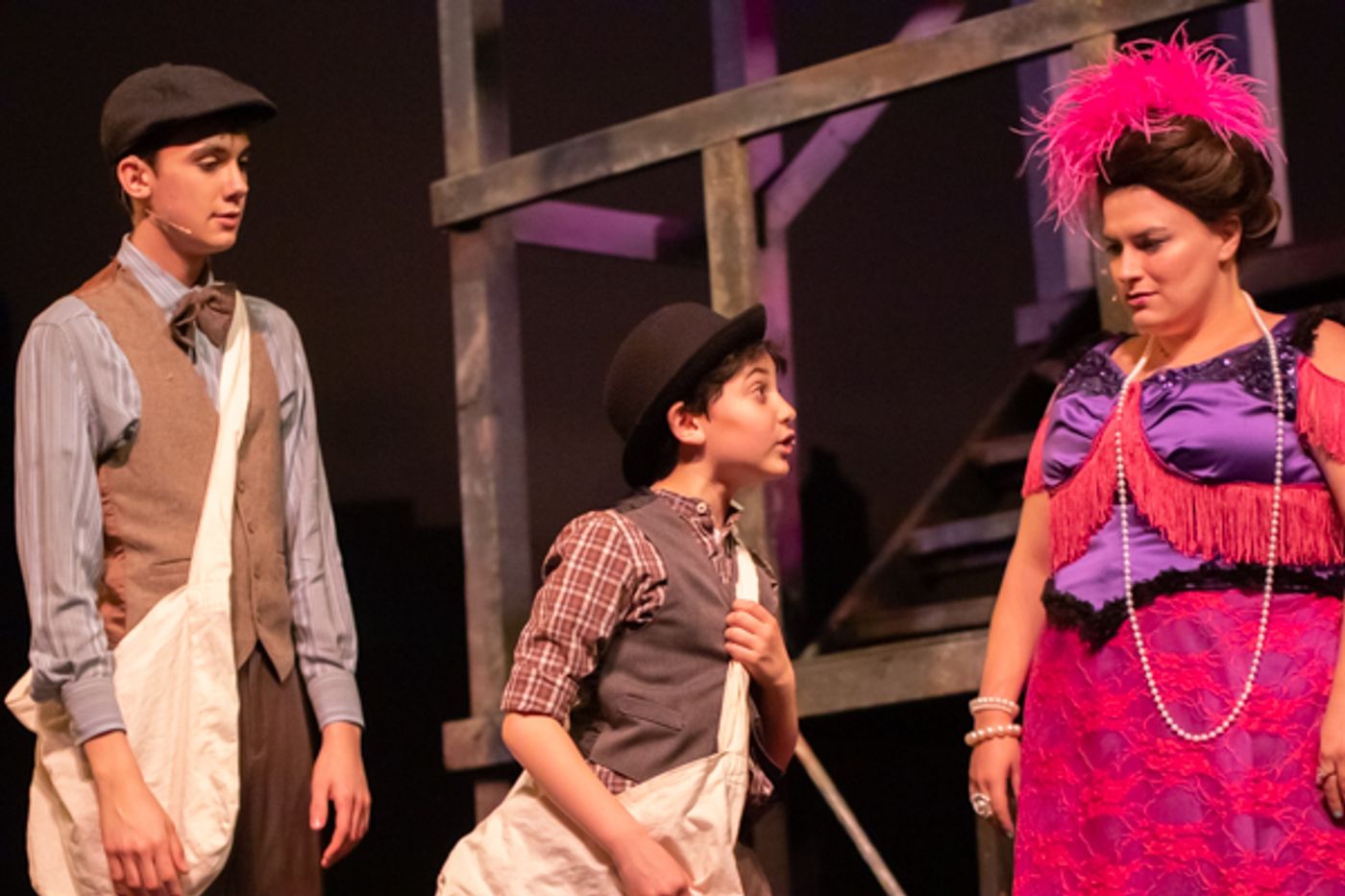 Photo Coverage: Extra Extra! NEWSIES Come to the Gallery Players  Image