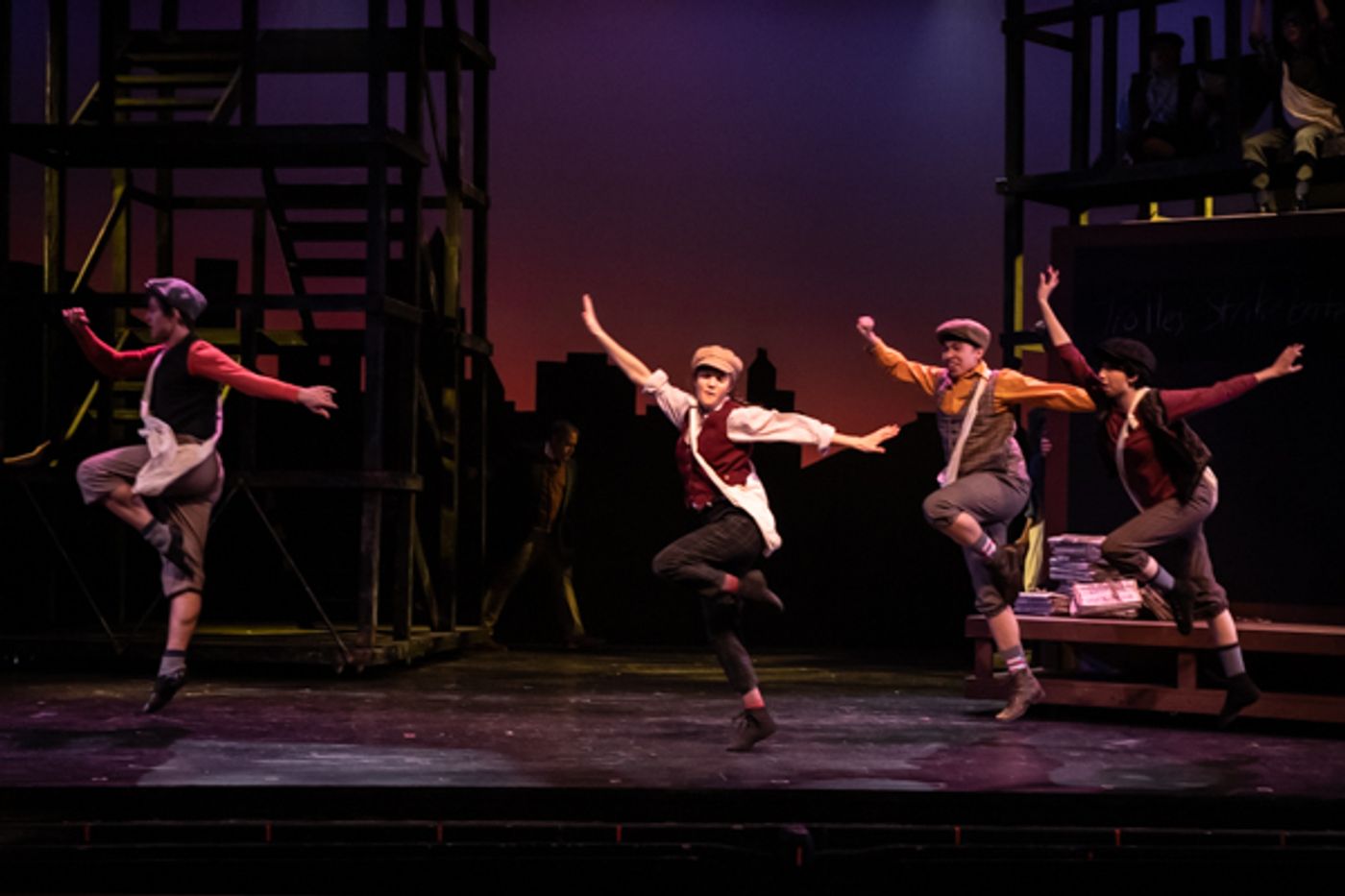 Photo Coverage: Extra Extra! NEWSIES Come to the Gallery Players  Image