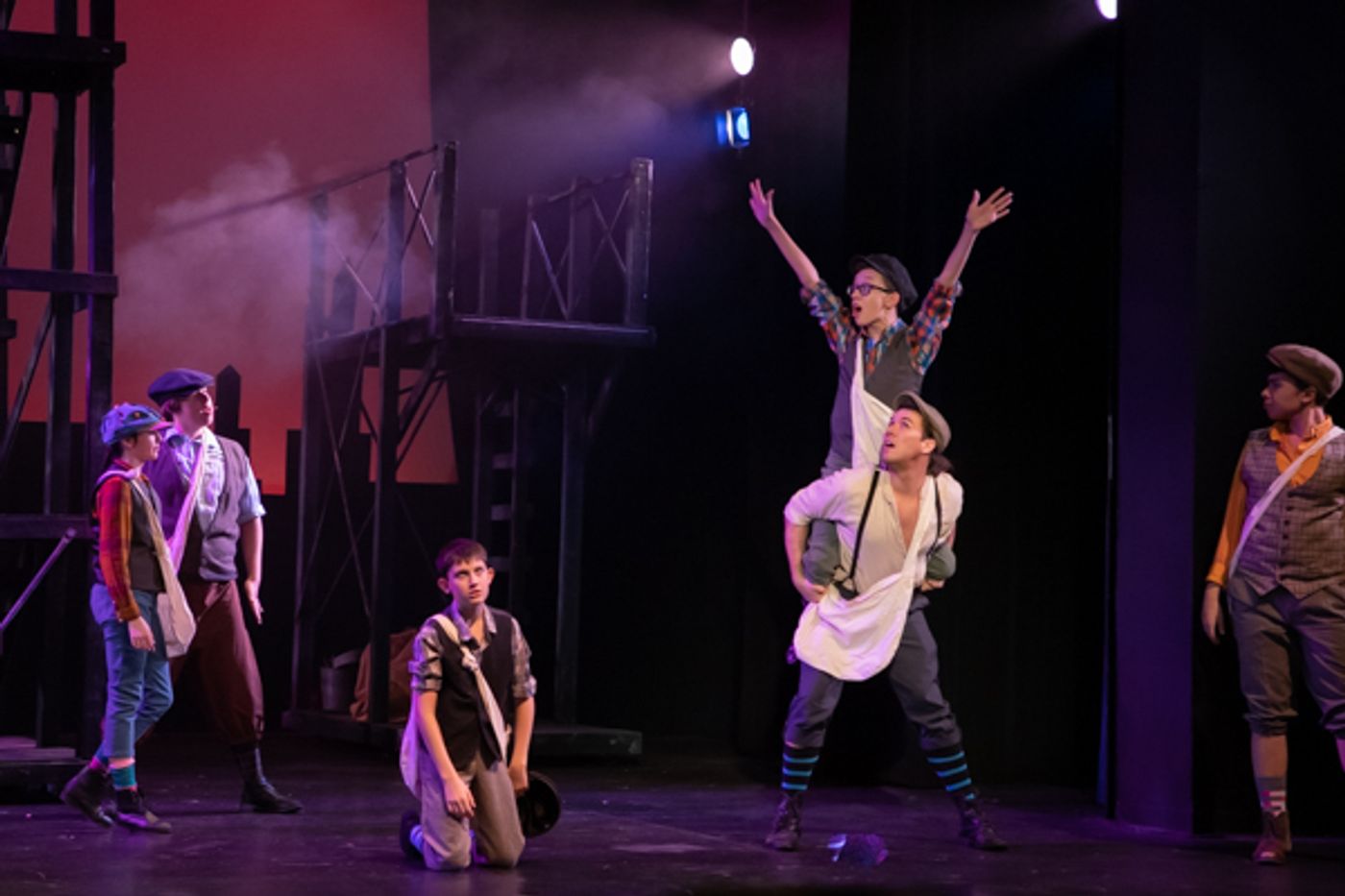 Photo Coverage: Extra Extra! NEWSIES Come to the Gallery Players  Image