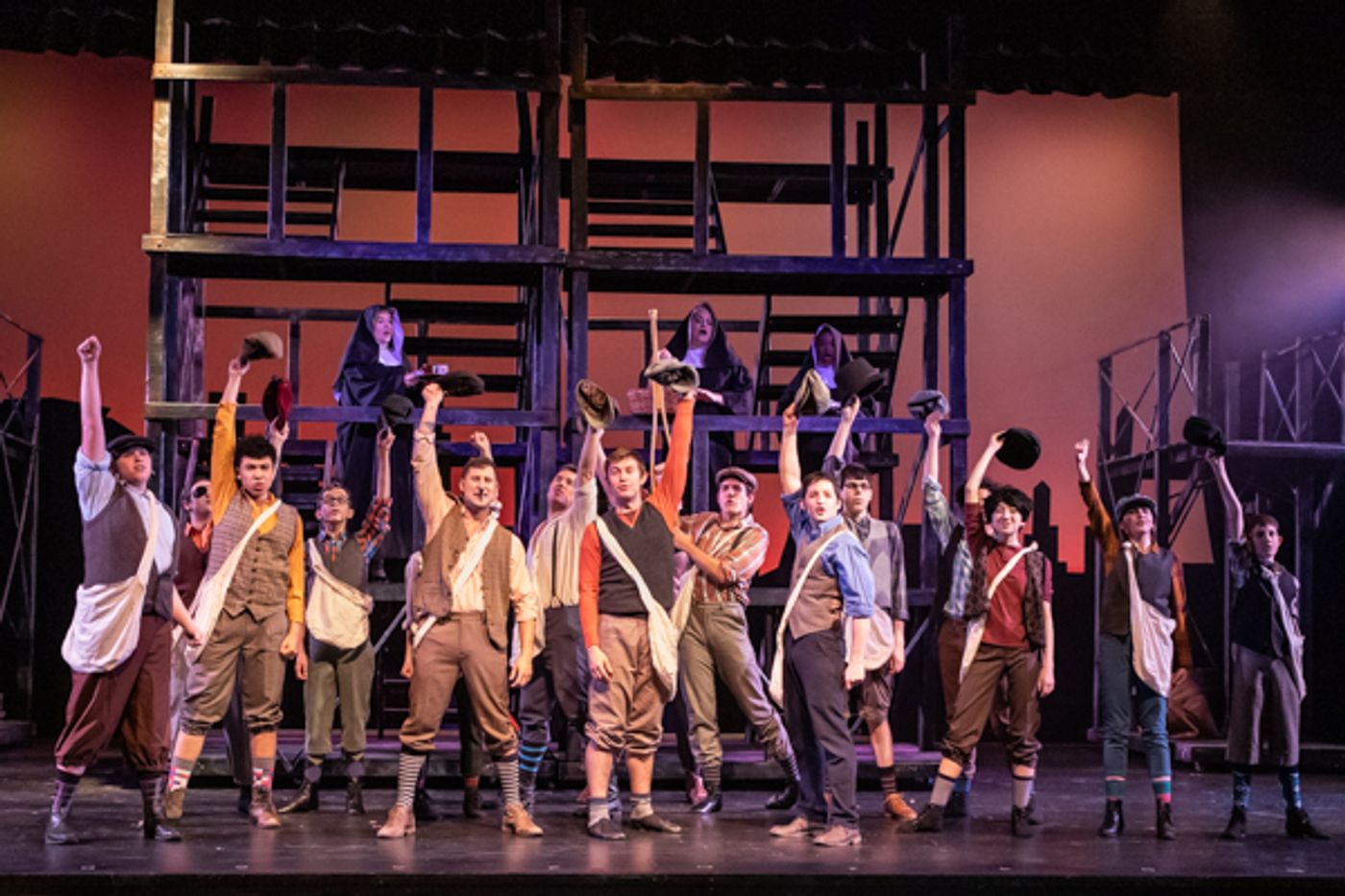 Photo Coverage: Extra Extra! NEWSIES Come to the Gallery Players  Image