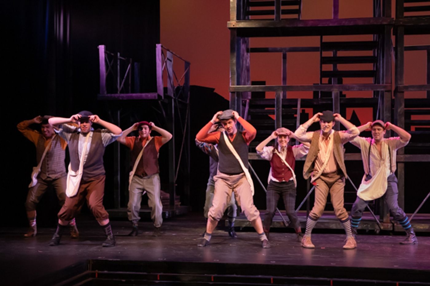 Photo Coverage: Extra Extra! NEWSIES Come to the Gallery Players  Image