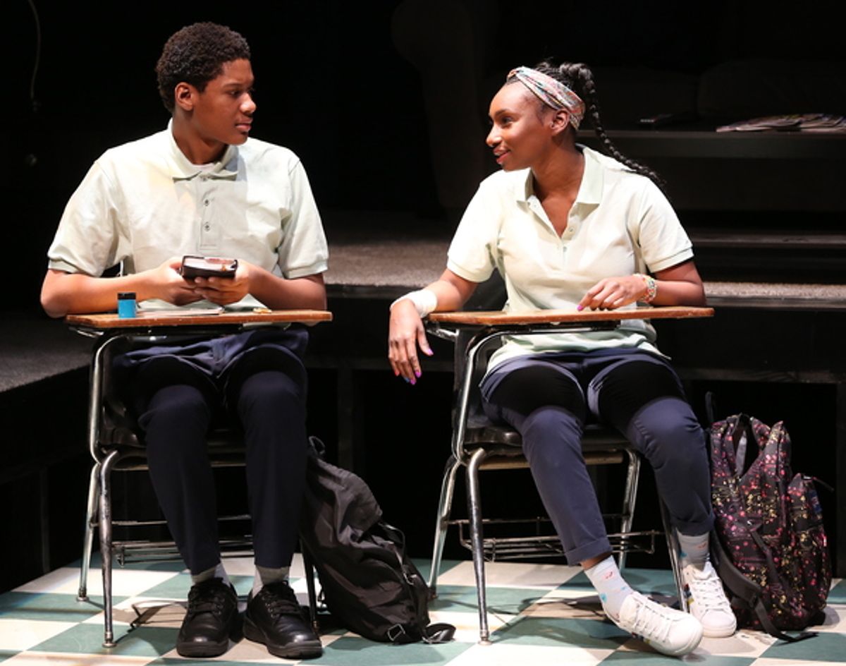 Jay Mazyck and Courtney Thomas at 