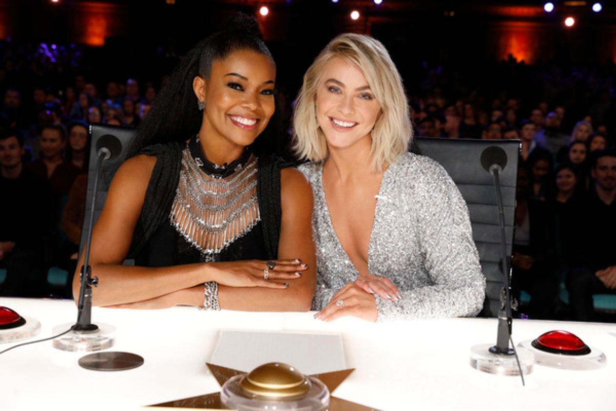 Gabrielle Union, Julianne Hough at 