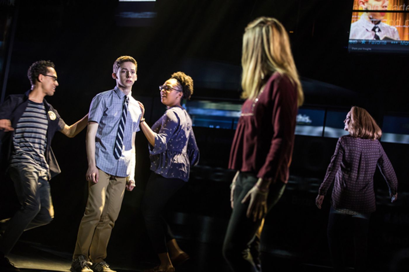 Photo Flash: First Look at Andrew Barth Feldman & More in DEAR EVAN HANSEN on Broadway!  Image