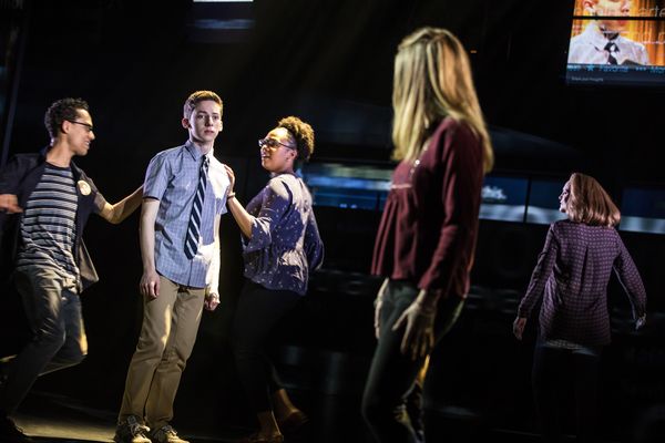 Sky Lakota-Lynch, Andrew Barth Feldman, Phoenix Best and Mallory Bechtel Photo
