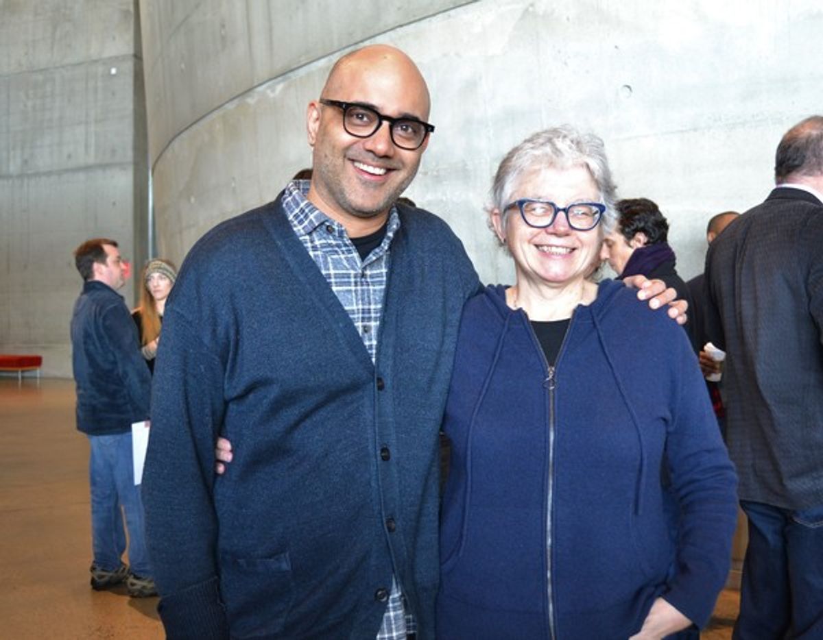 Ayad Akhtar and Jackie Maxwell  at 