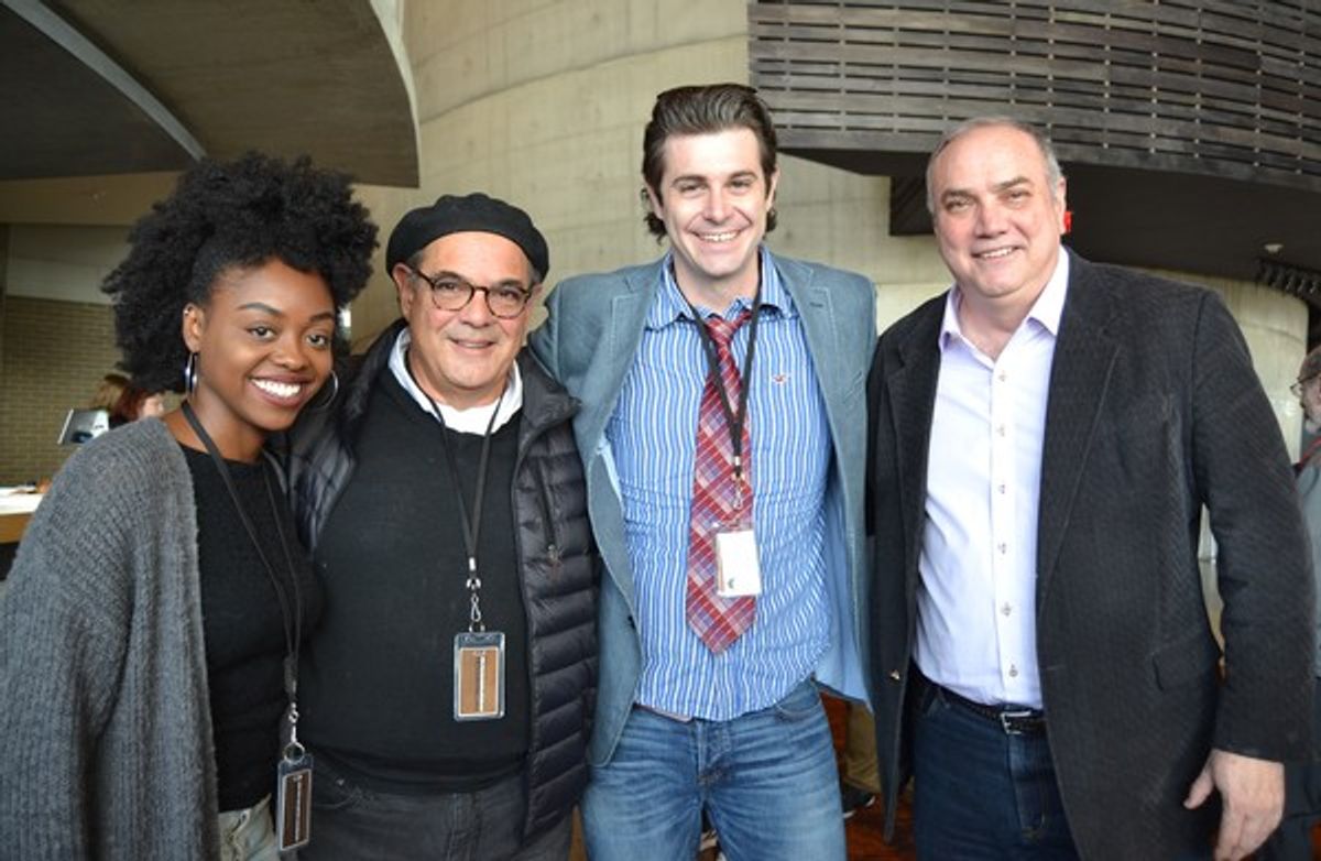 Kashayna Johnson, Edward Gero, Thomas Keegan and Elliot Bales at 