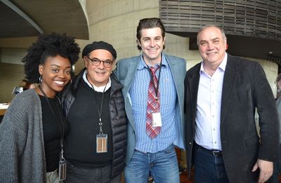 Kashayna Johnson, Edward Gero, Thomas Keegan and Elliot Bales Photo