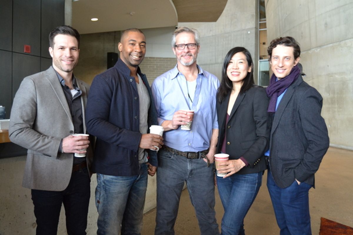 Nicholas Baroudi, JaBen Early, David Andrew Macdonald, Nancy Sun, and Jonathan David Martin at 