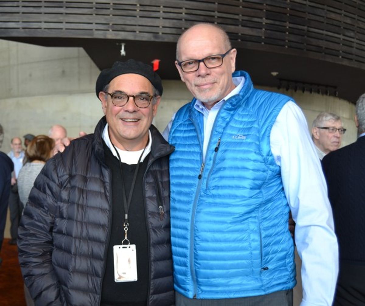 Edward Gero and Edgar Dobie  at 