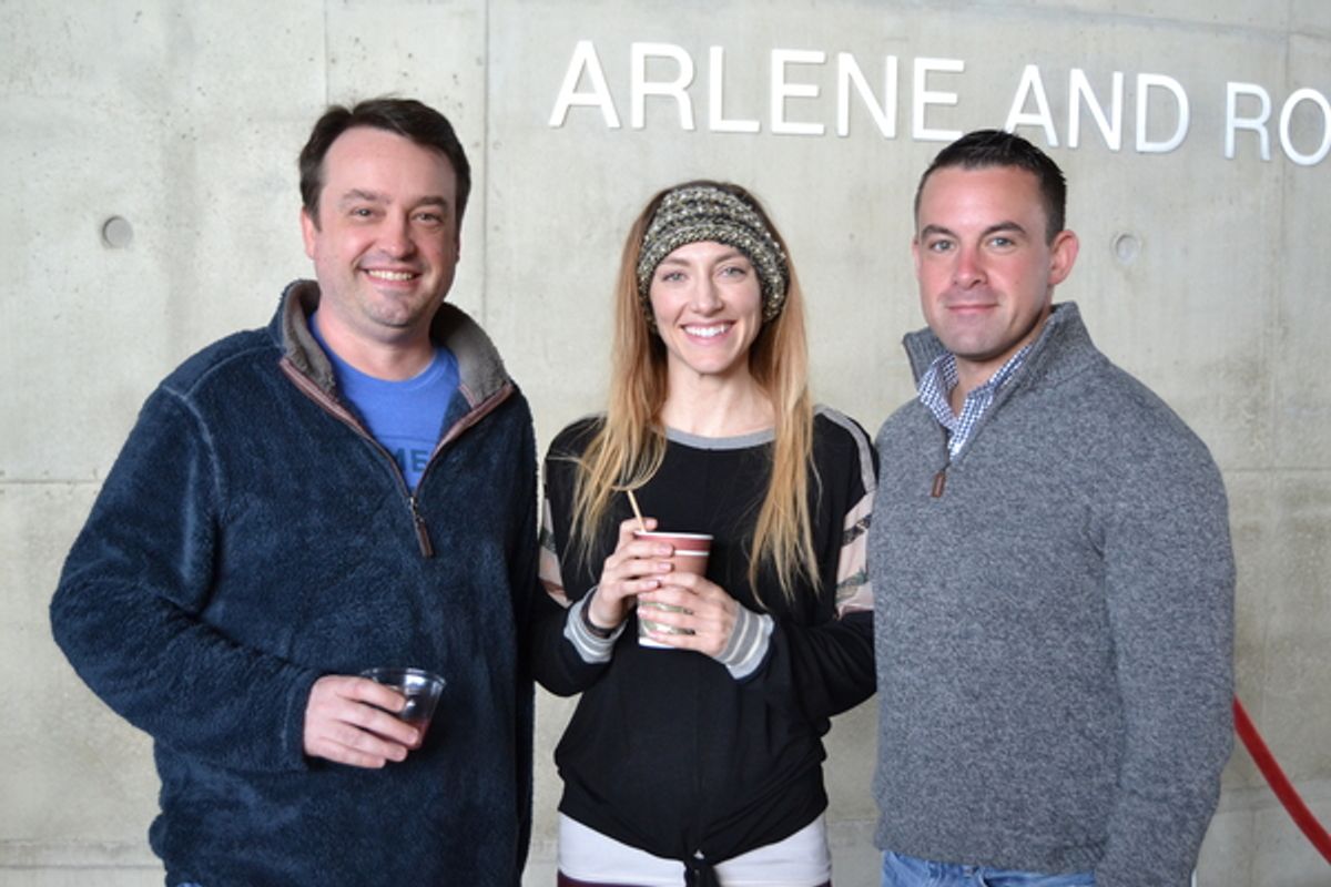 Michael Glenn, Amanda Forstrom and Dylan Jackson  at 