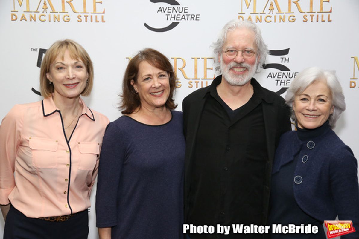 Dee Hoty, Karen Ziemba, Terrence Mann and Louise Pitre at 