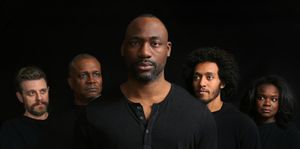 Sean Meehan, Alexander Thomas, Jamal James, DazMann Still, and Lisa Tharps in The Roy Photo