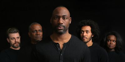 Sean Meehan, Alexander Thomas, Jamal James, DazMann Still, and Lisa Tharps in The Roy Photo
