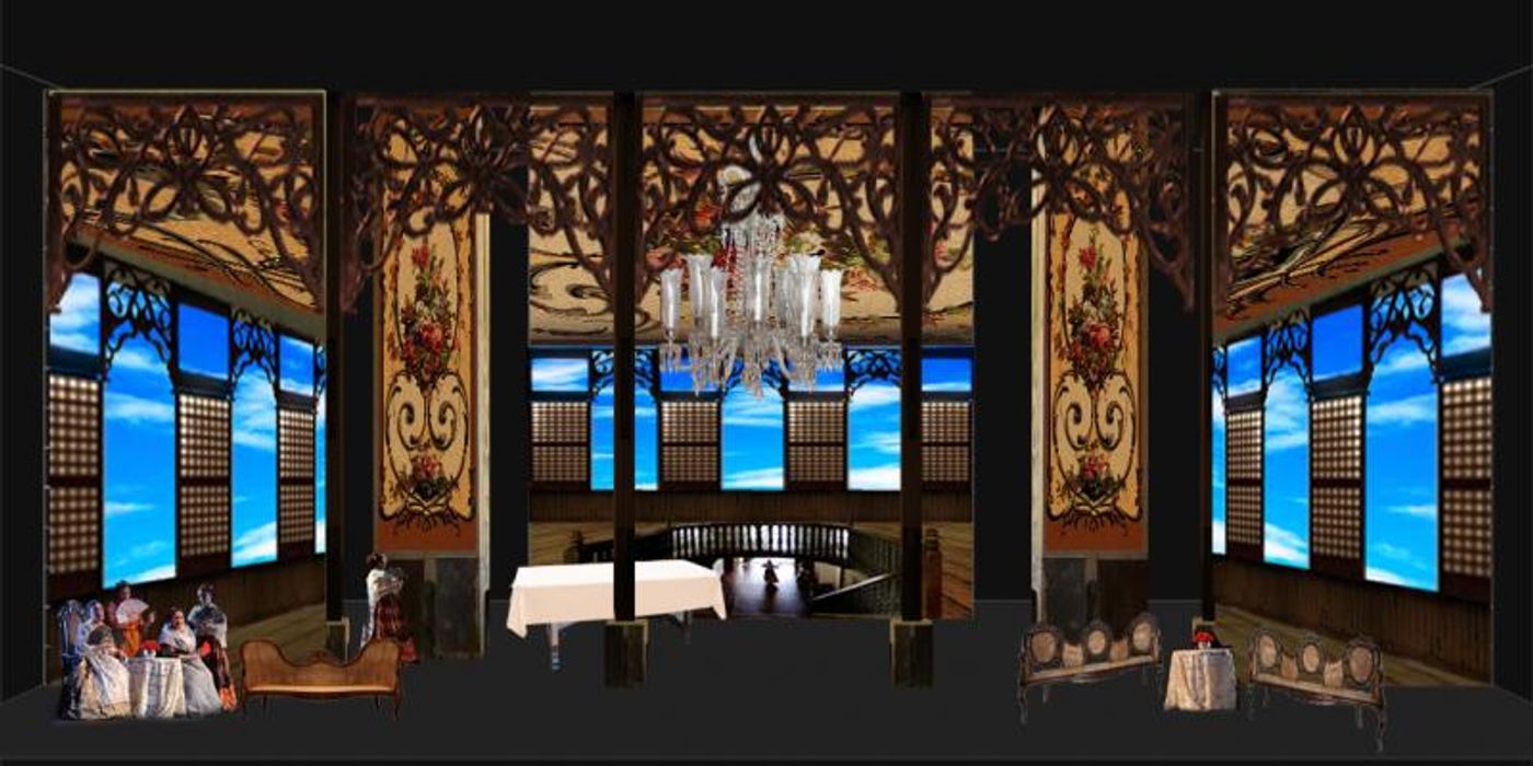 EXCLUSIVE: First Look at the Scenic Design of NOLI ME TANGERE, THE OPERA 2019  Image