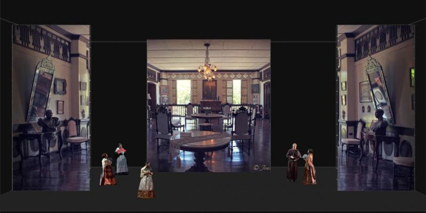 EXCLUSIVE: First Look at the Scenic Design of NOLI ME TANGERE, THE OPERA 2019  Image