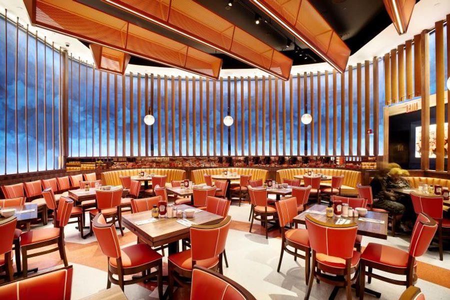 JUNIOR'S RESTAURANT for National Pancake Day and Breakfast Every Day Image