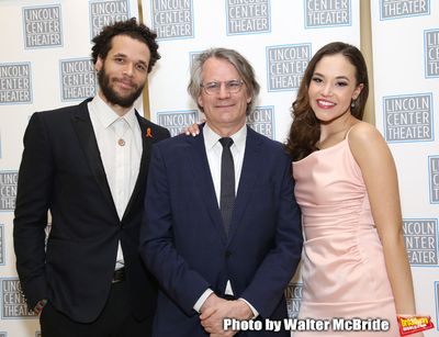 Jordan Donica, Bartlett Sher and Solea Pfeiffer  Photo