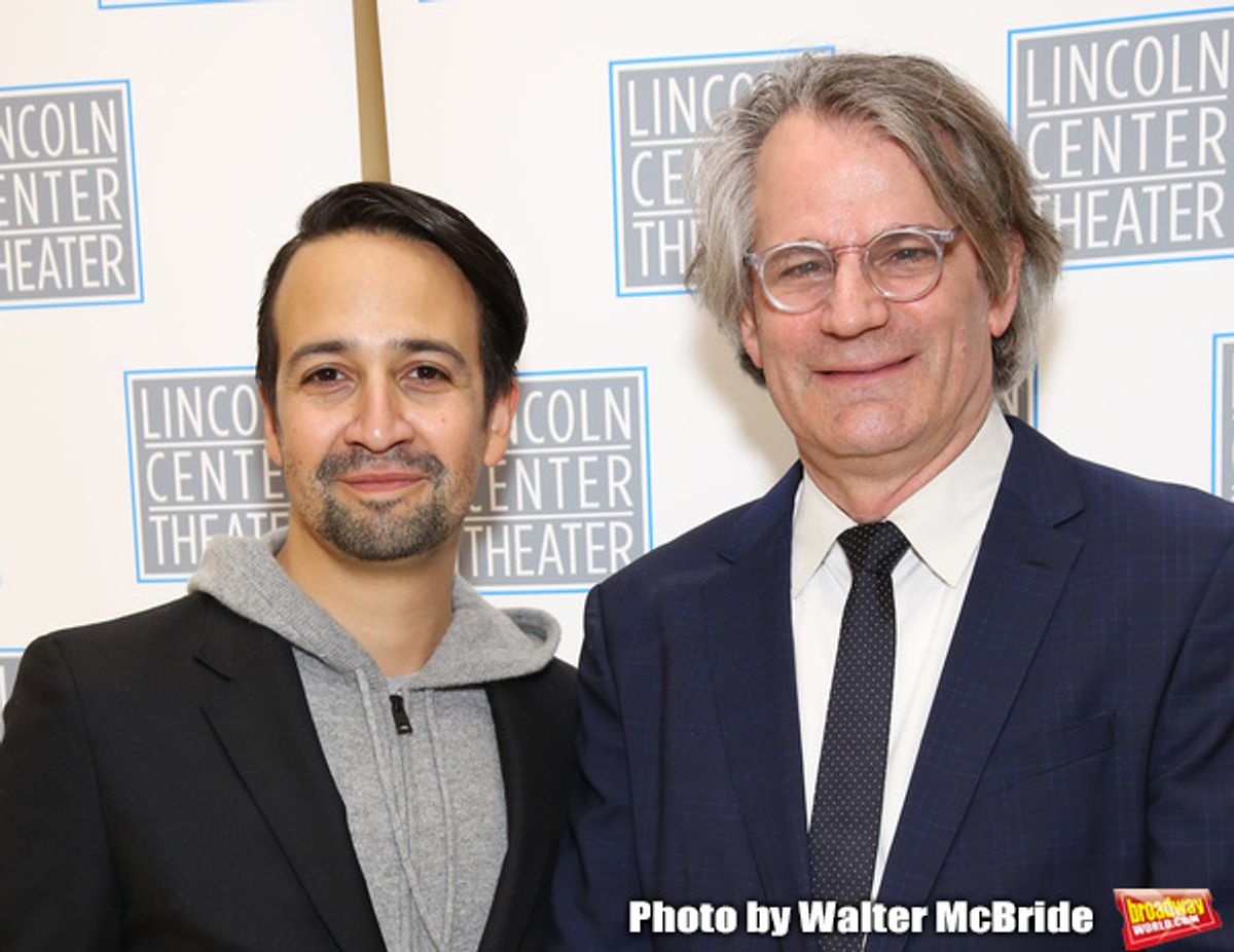 Lin-Manuel Miranda and Bartlett Sher at 