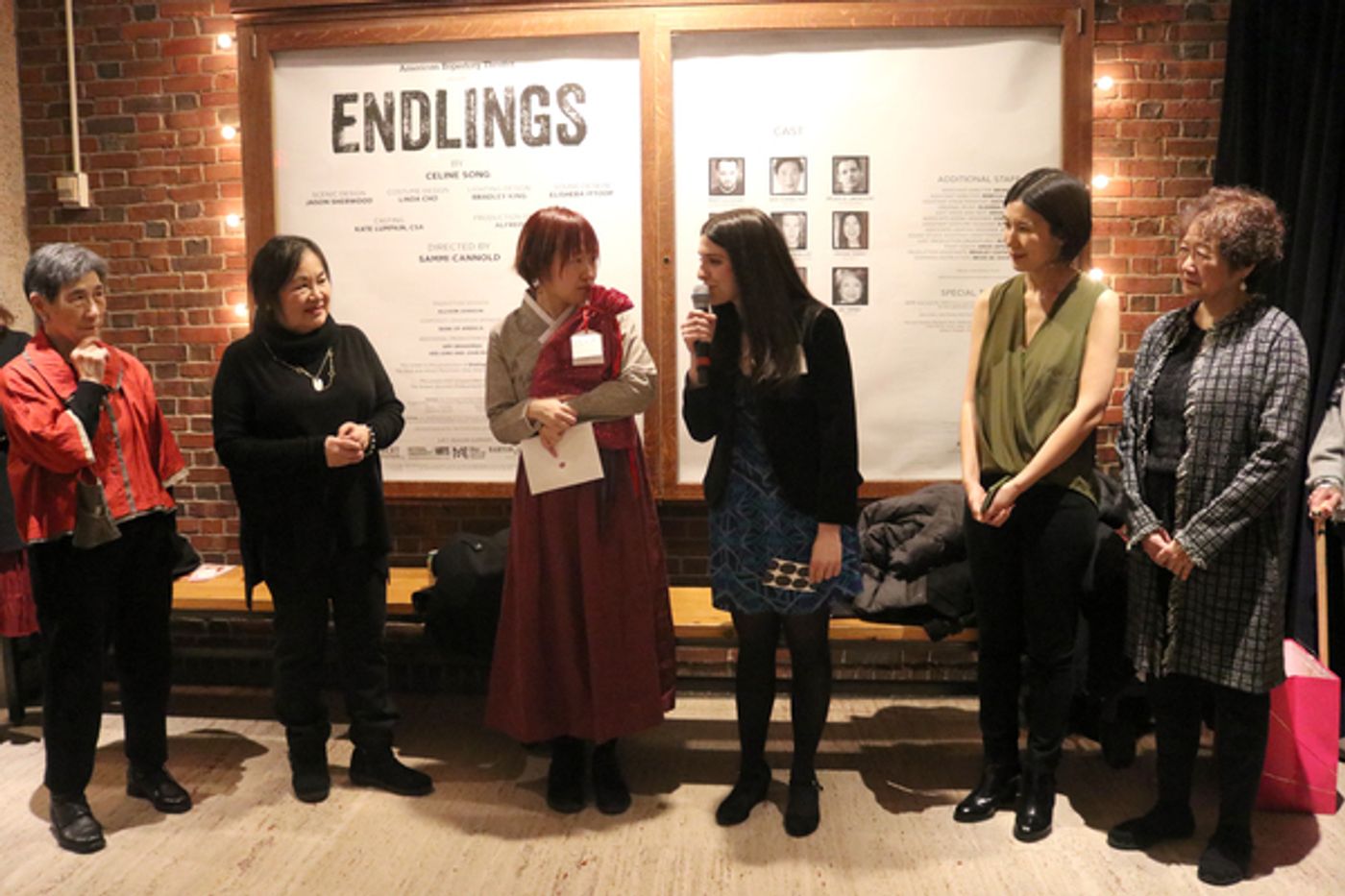 Photo Flash: Inside Opening Night of ENDLINGS at A.R.T.  Image