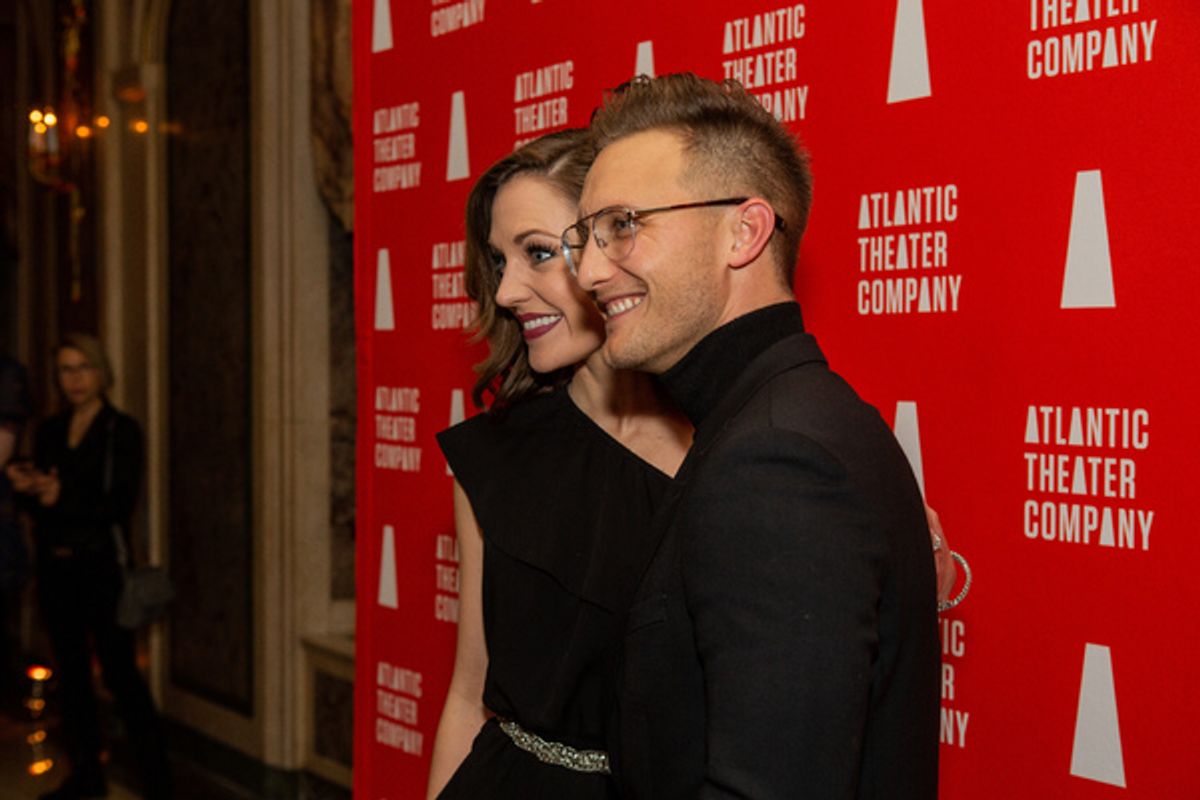 Laura Osnes and Nathan Johnson at 