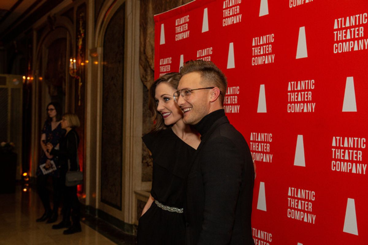 Laura Osnes and Nathan Johnson at 