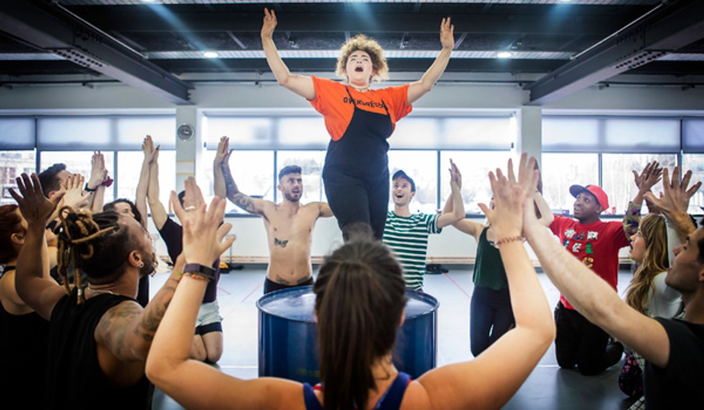 Photo Flash: In Rehearsal with the UK Tour of HAIR  Image
