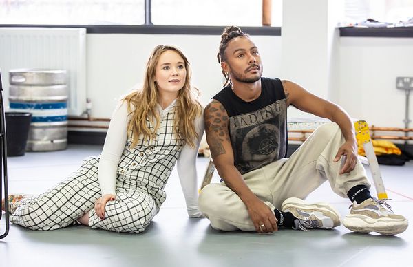 Daisy Wood Davis (Sheila) & Marcus Collins (Hud) Photo