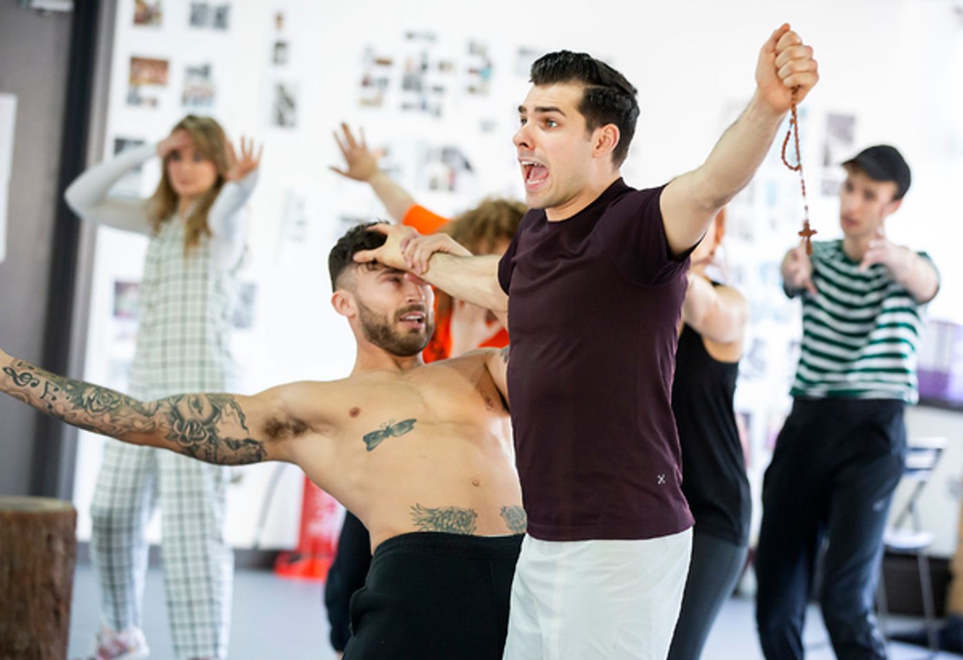 Photo Flash: In Rehearsal with the UK Tour of HAIR  Image