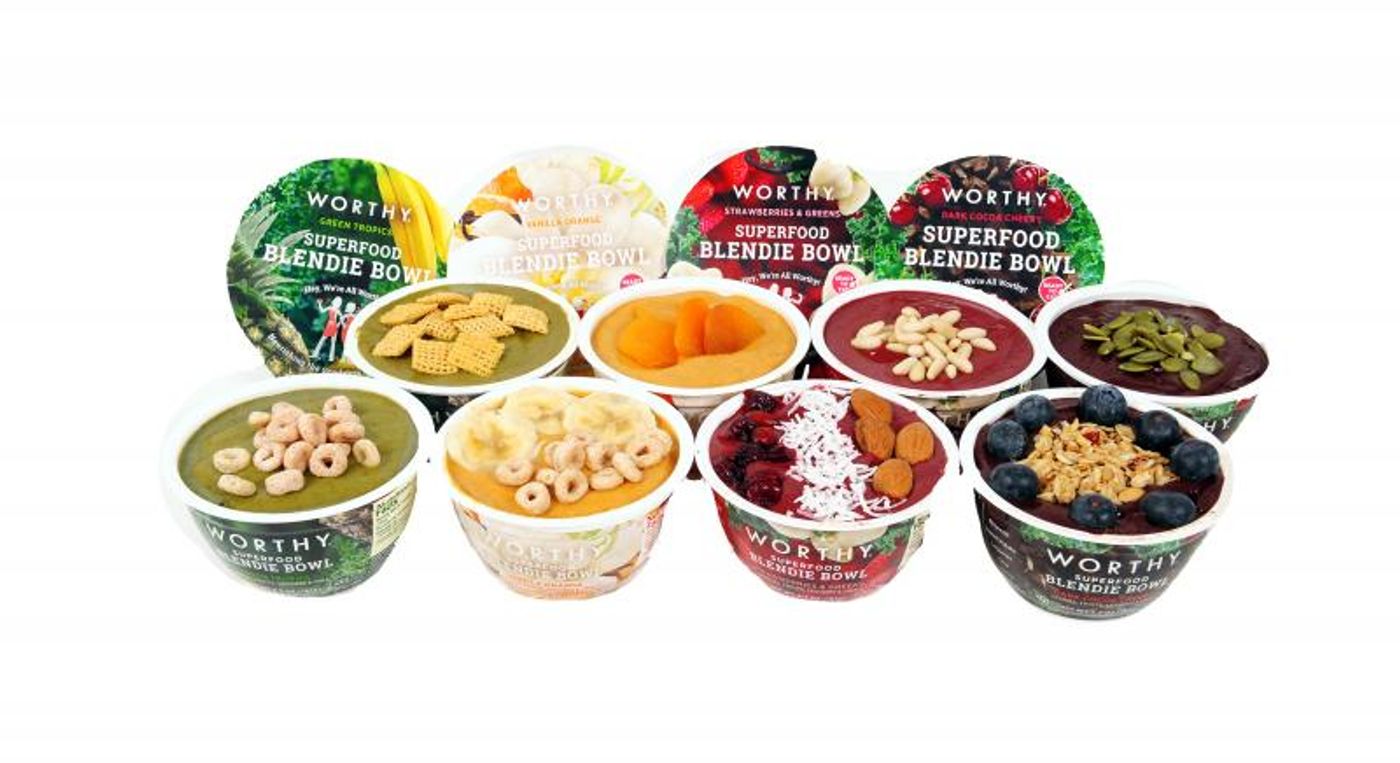 The Worthy BLENDIE BOWL is a Ready-to-Eat Nutritious and Delicious Snack  Image