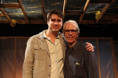 Will Snider and director Kim T. Sharp Photo