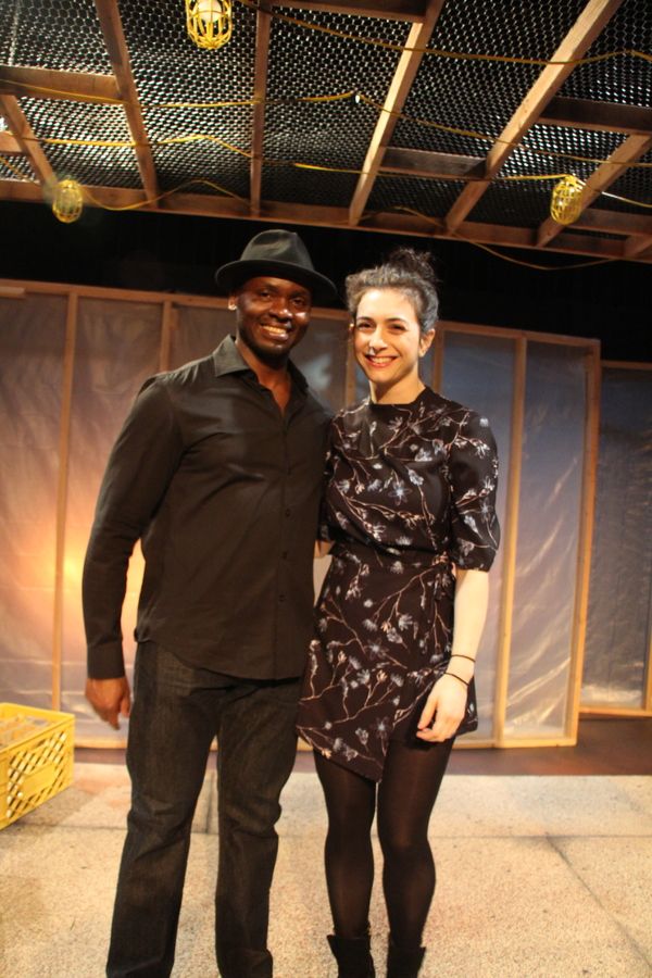 Patrick Ssenjovu and  Sarah Baskins Photo