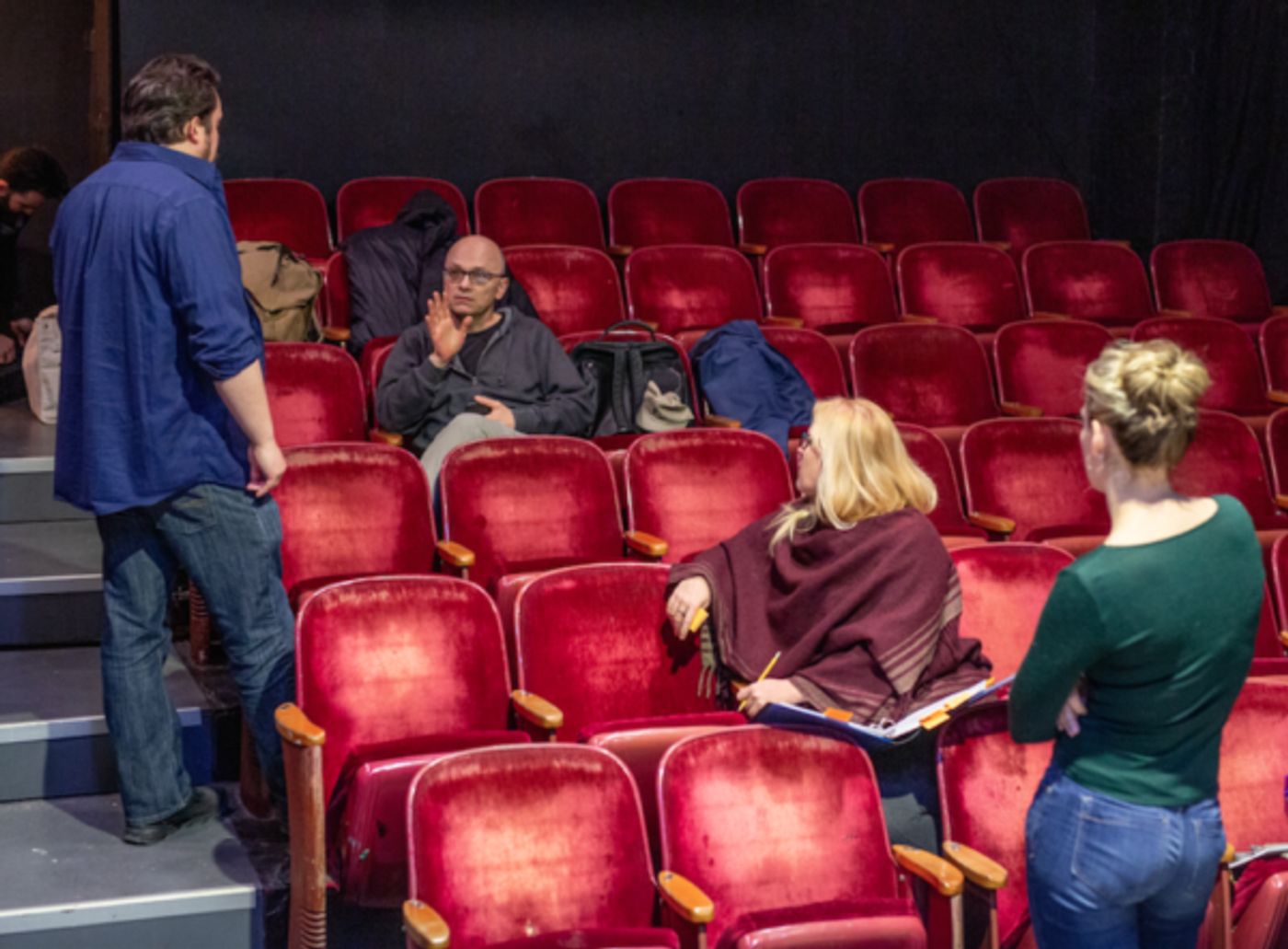Photo Flash: Emmy Nominated Keith Huff In Rehearsal For NYC Premiere SIX CORNERS Photo Flash: Emmy Nominated Keith Huff In Rehearsal For NYC Premiere SIX CORNERS Image
