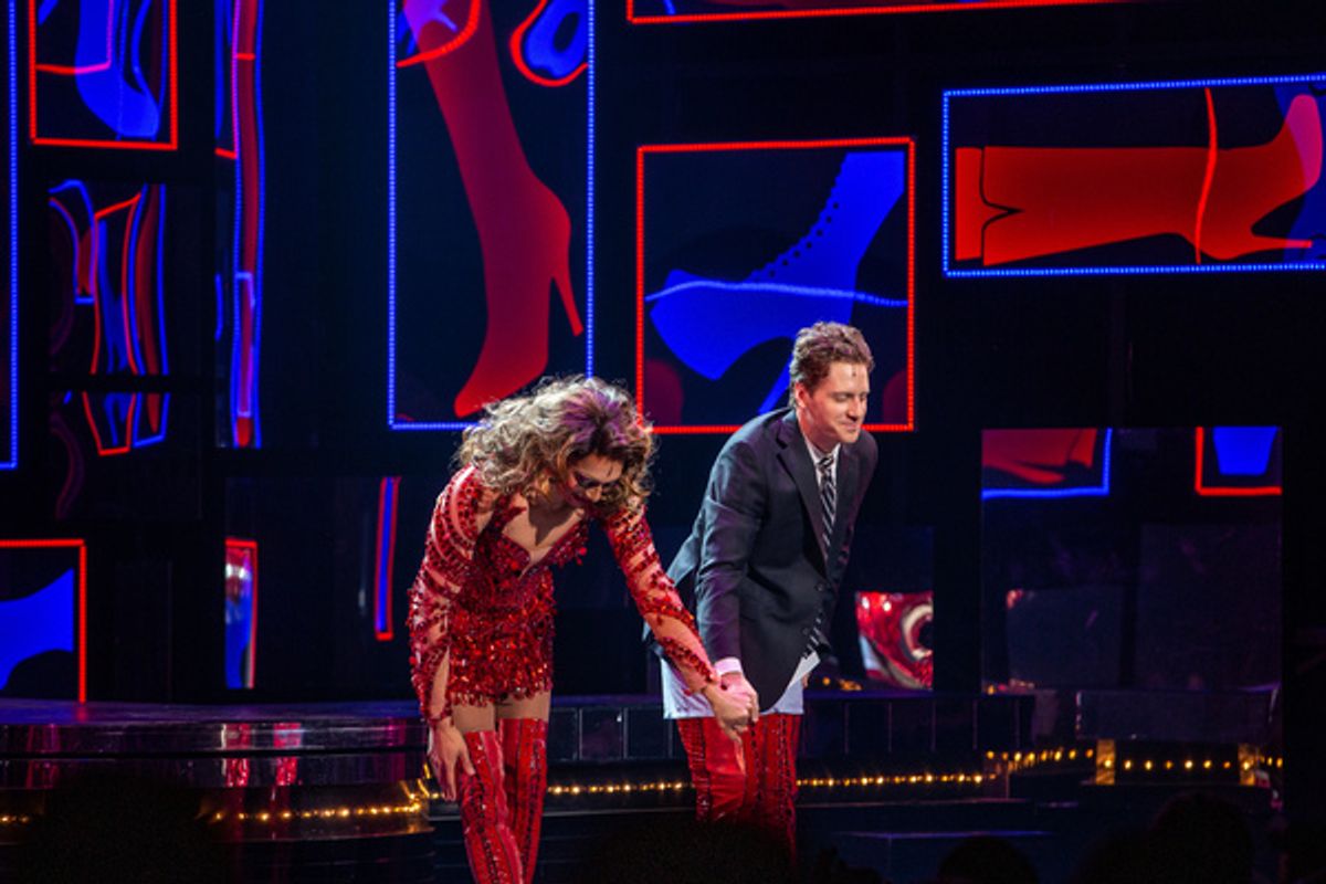 Callum Francis and Andy Kelso at 