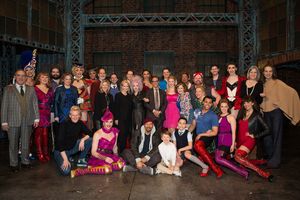 Cyndi Lauper and Smithsonian Representatives with the Full Cast of KINKY BOOTS @ BroadwayWorld Cyndi Lauper and Smithsonian Representatives with the Full Cast of KINKY BOOTS Photo