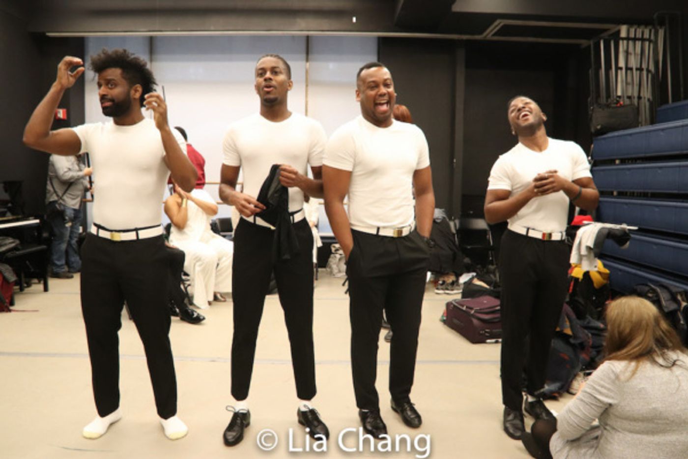 Photo Flash: Chatting With Director Andre De Shields In The SOPHISTICATED LADIES Rehearsal Room  Image