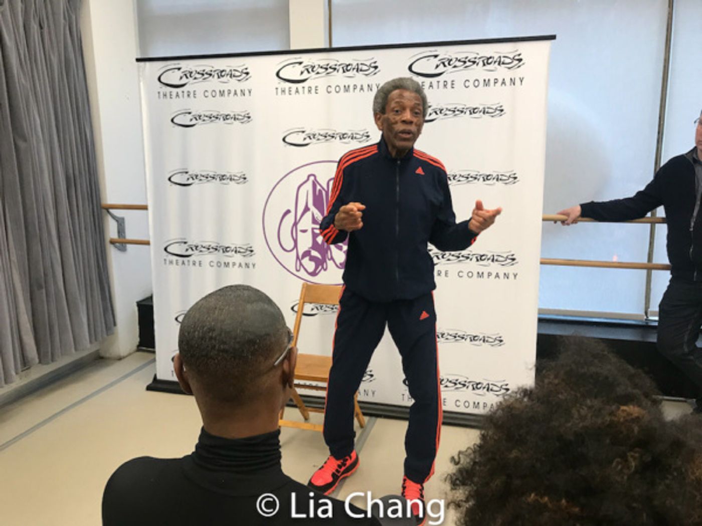 Photo Flash: Chatting With Director Andre De Shields In The SOPHISTICATED LADIES Rehearsal Room  Image