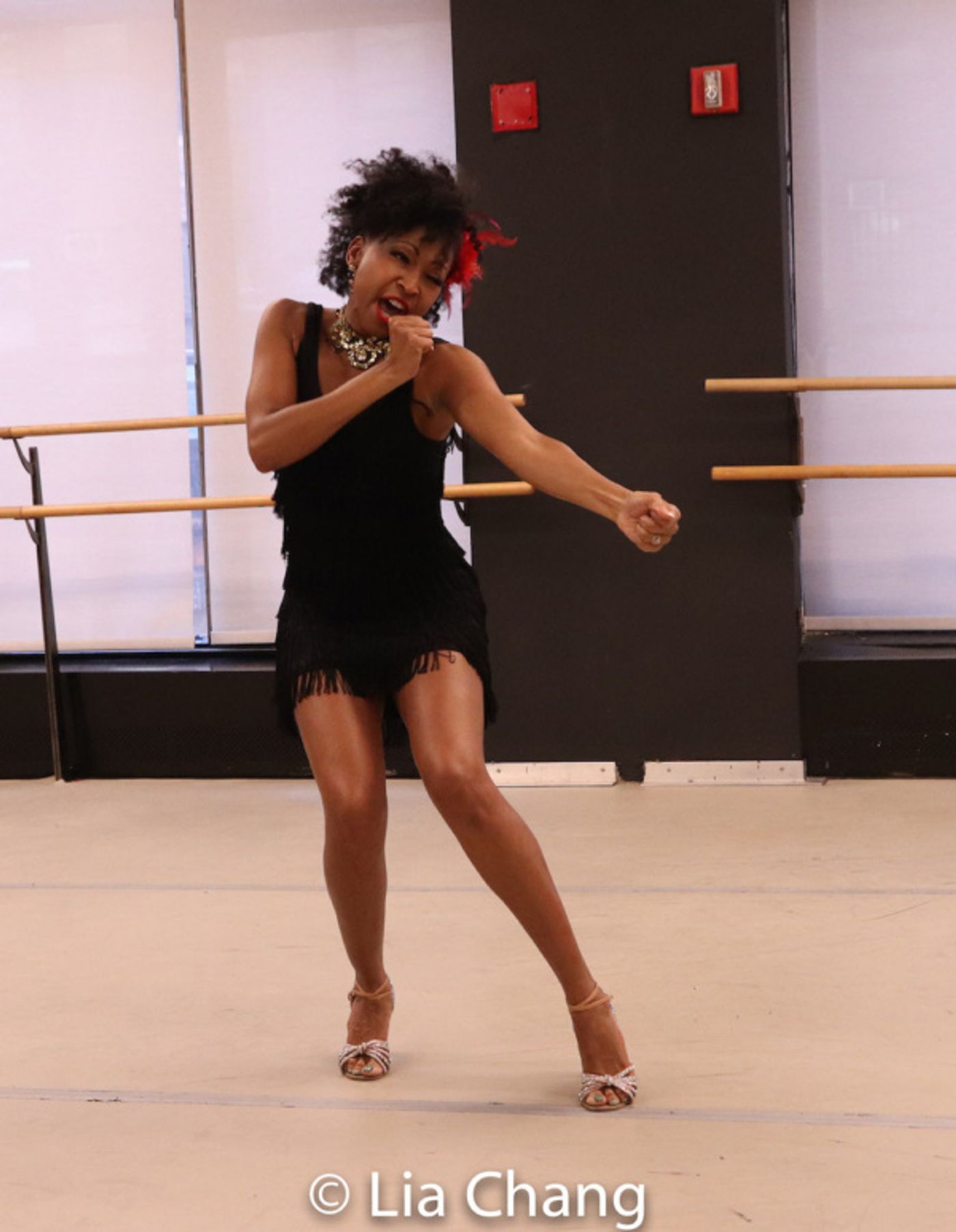 Photo Flash: Chatting With Director Andre De Shields In The SOPHISTICATED LADIES Rehearsal Room  Image