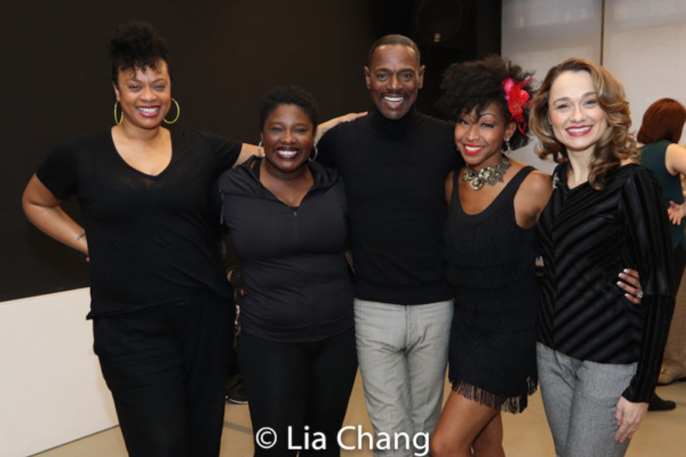 Photo Flash: Chatting With Director Andre De Shields In The SOPHISTICATED LADIES Rehearsal Room  Image