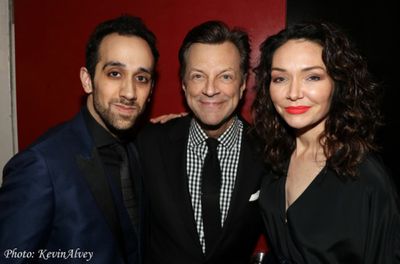 George Abud, Jim Caruso, Katrina Lenk Photo