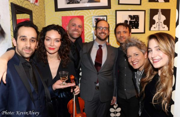 George Abud, Katrina Lenk, Andrei Strizek, James Abud, Sam Sadigursky, Allison Miller Photo