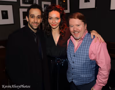 George Abud, Katrina Lenk, Kevin Alvey Photo