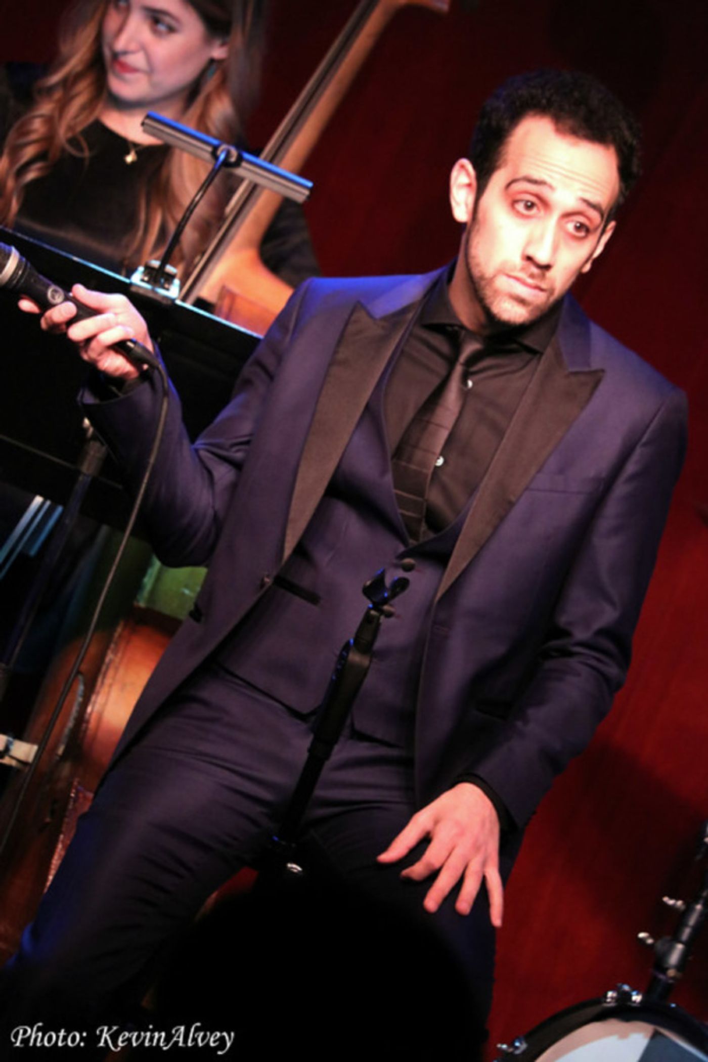 Photo Flash: THE BAND'S VISIT Co-Stars Katrina Lenk and George Abud Come to Birdland  Image